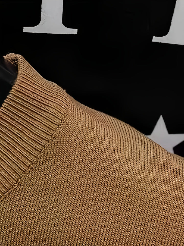 Harper - Tricou Confortabil Cu Gât Rotund