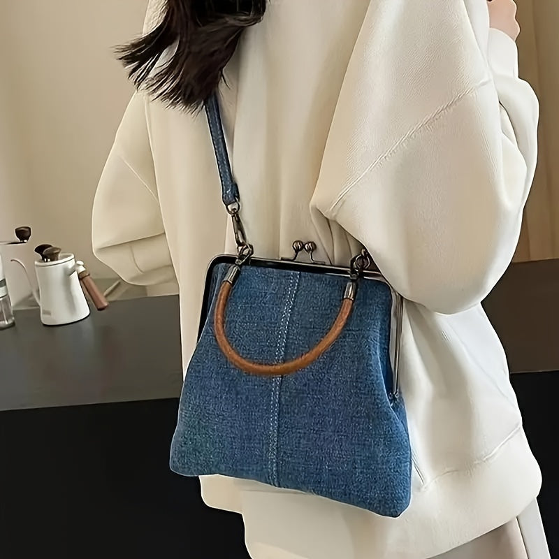Rachil - Geantă Crossbody Din Denim