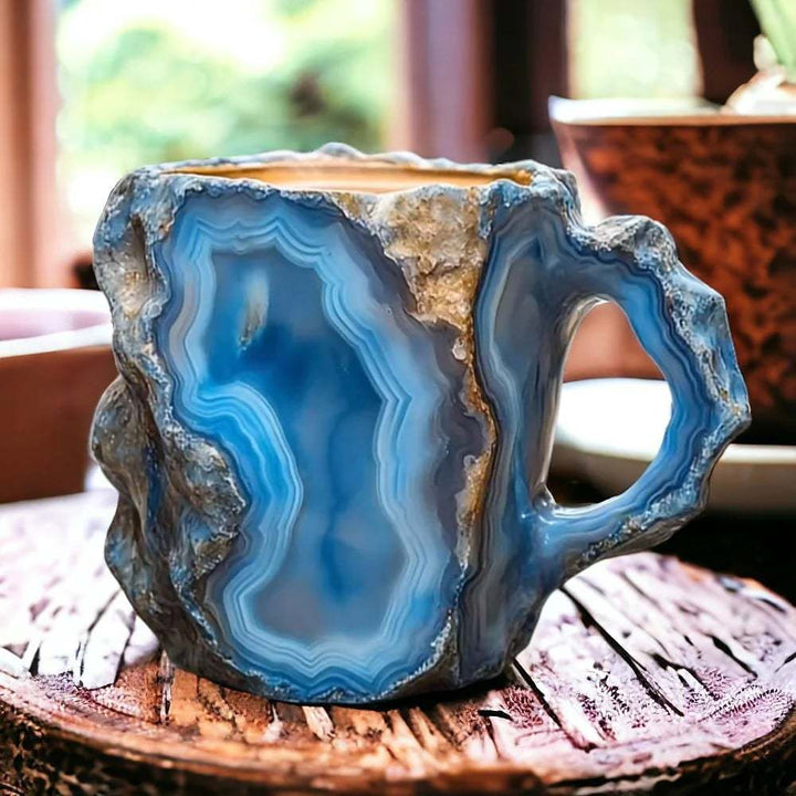 CrystalMug - Cani De Cafea Din Cristal Mineral