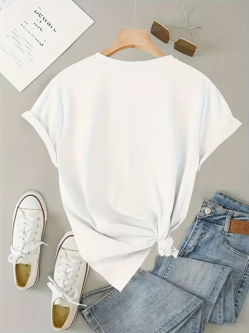 Nimina – Tricou Cu Imprimeu Grafic Elegant