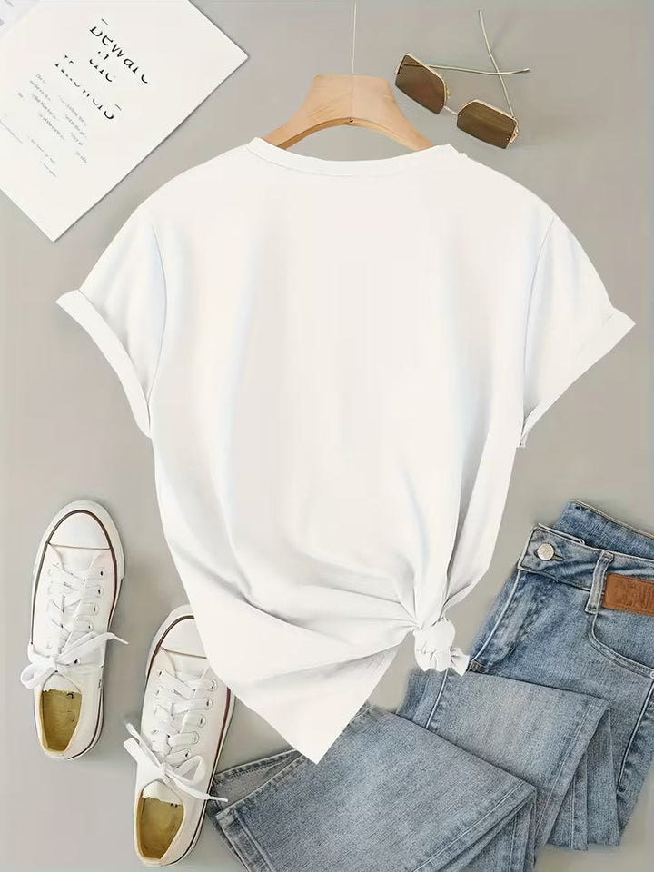 Nimina – Tricou Cu Imprimeu Grafic Elegant