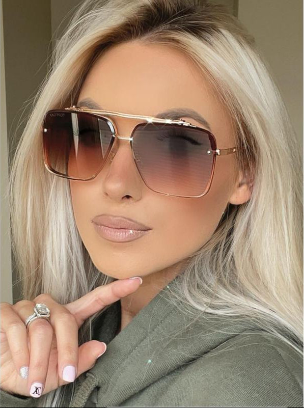 RayForge - Ochelari De Soare Retro Cu Gradient Si Protecție UV400