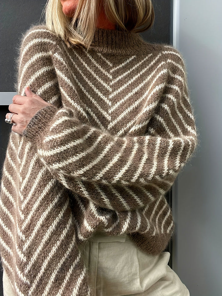 Klarysa - Pulover Casual Cu Mâneci Lungi Din Tricot