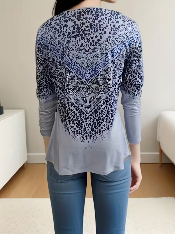 Dainora - Rochie Mini Cu Imprimeu Tătar In Stil Etnic