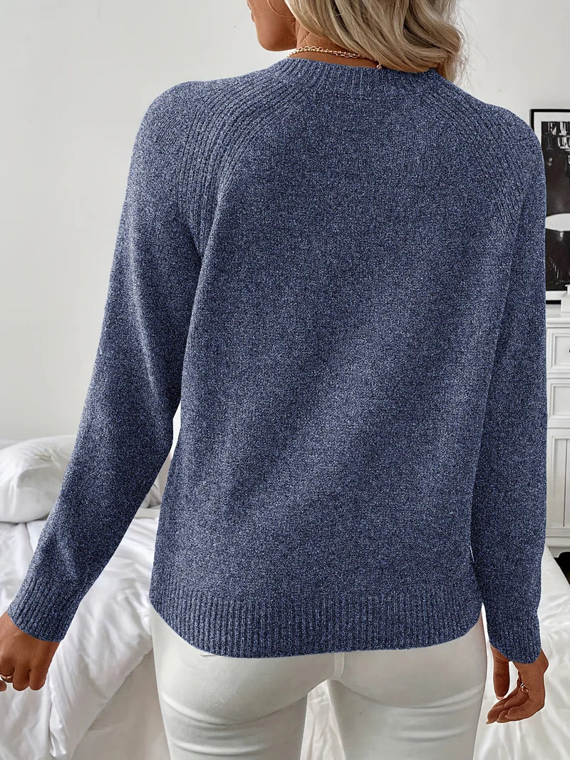 Pascuala - Pulover Elegant Tricotat Cu Perle