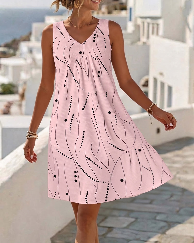 Lalesca – Rochie Midi Fără Mâneci