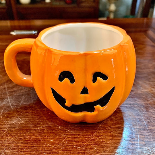 GlowSip - Cană Halloween Cu Zâmbet De Dovleac