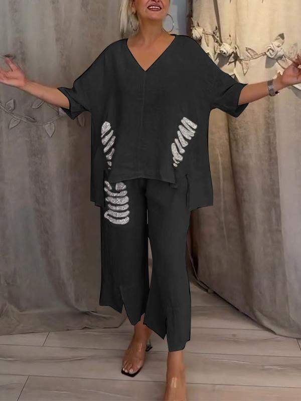 Ebony - Setați De Două Piese Pentru Vara