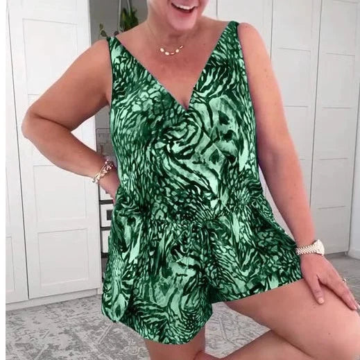 Evdoxia - Costum De Baie Eleganți Fără Mâneci