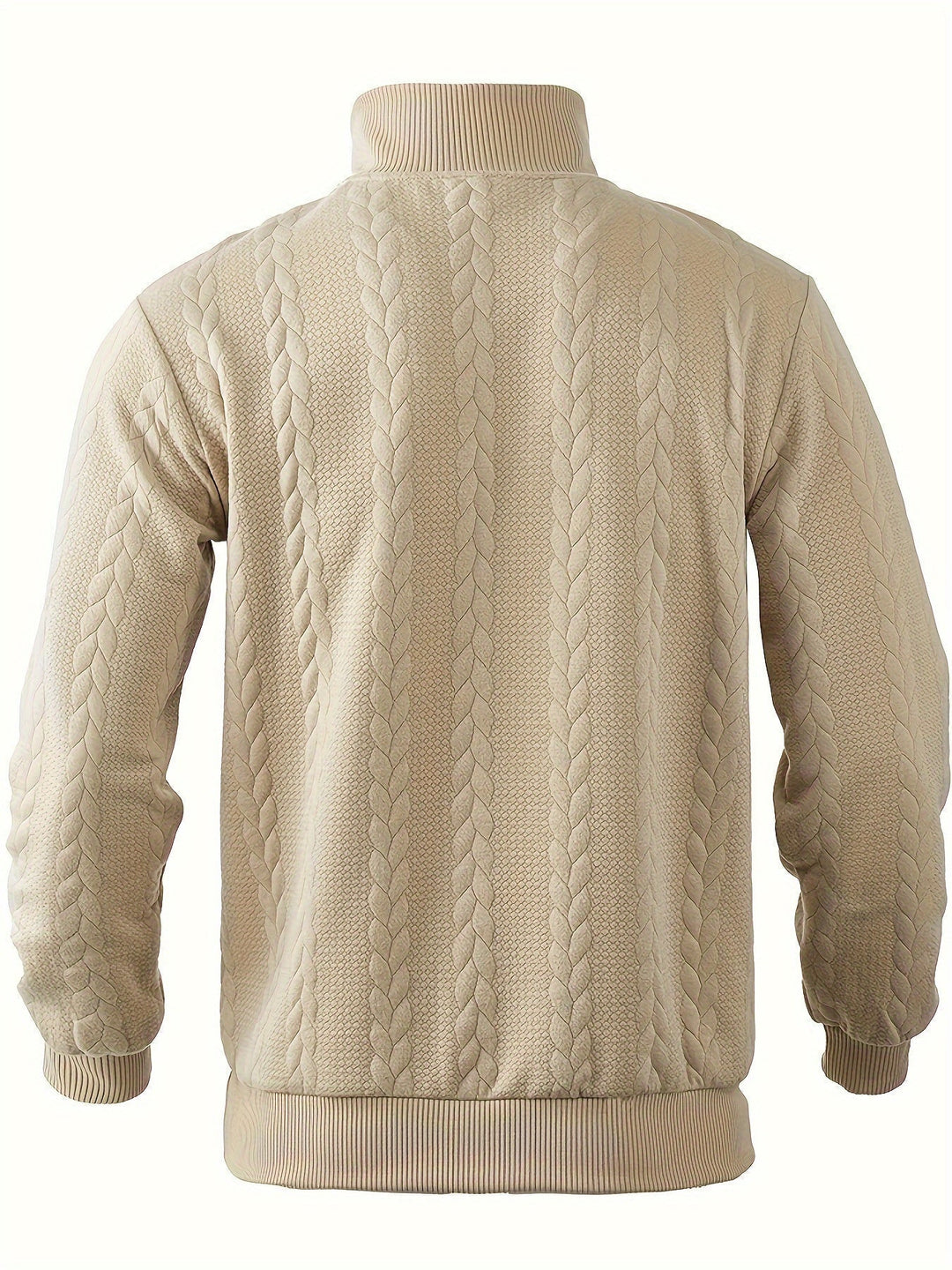 Caleb – Pulover Vintage cu Fermoar