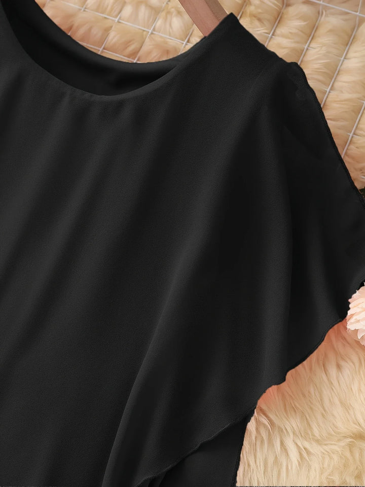 Maren - Rochie Midi Elegantă Fără Mâneci