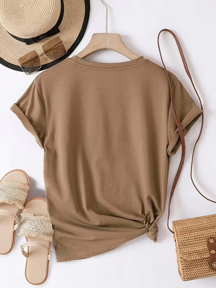 Nimina – Tricou Cu Imprimeu Grafic Elegant