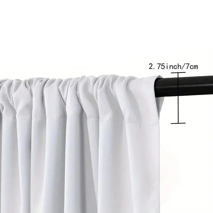 FrostLinen - Perdele cu Tematică de Crăciun