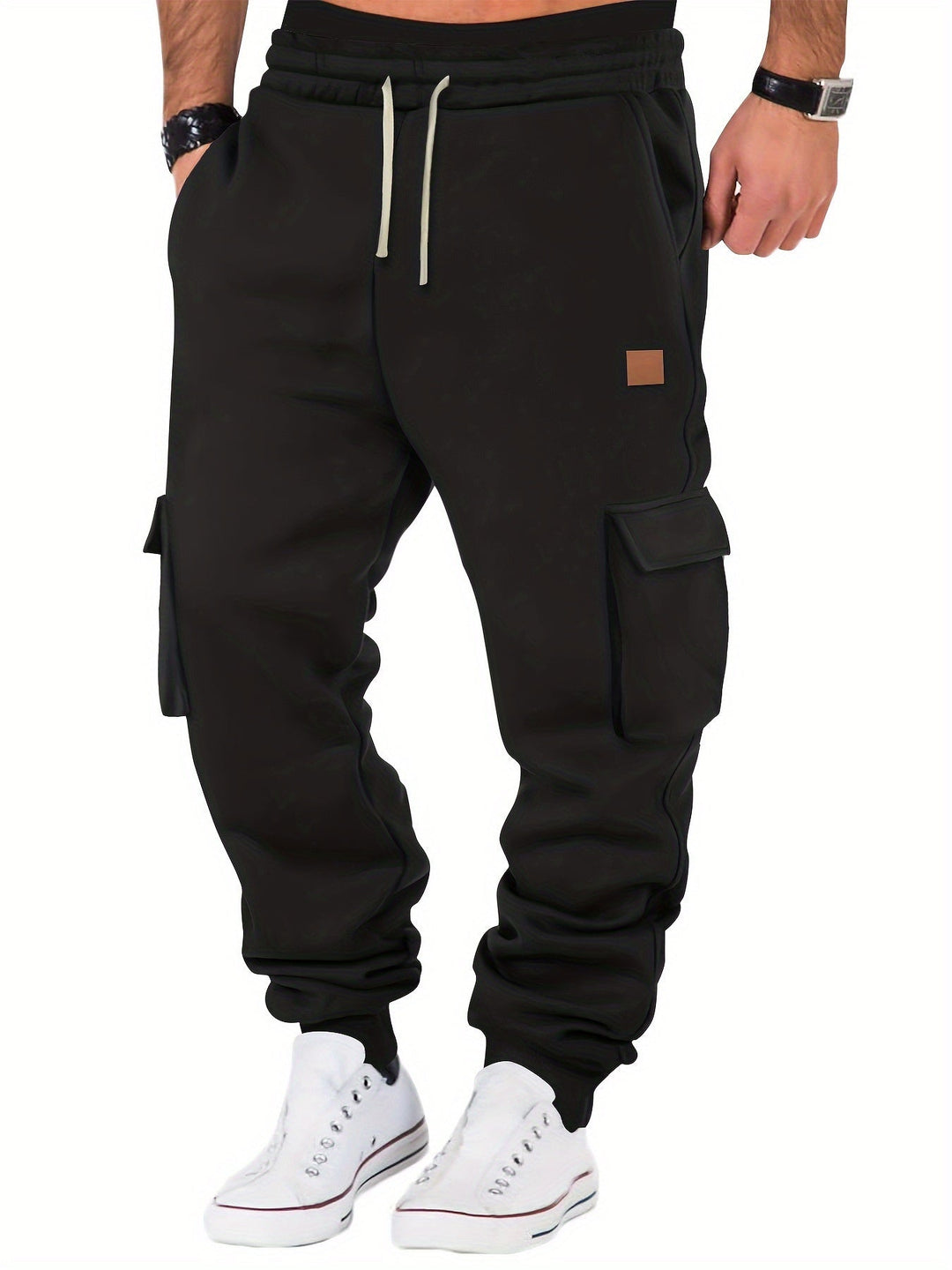 Daan - Pantaloni Jogger Cargo Cu Buzunare Multiplu