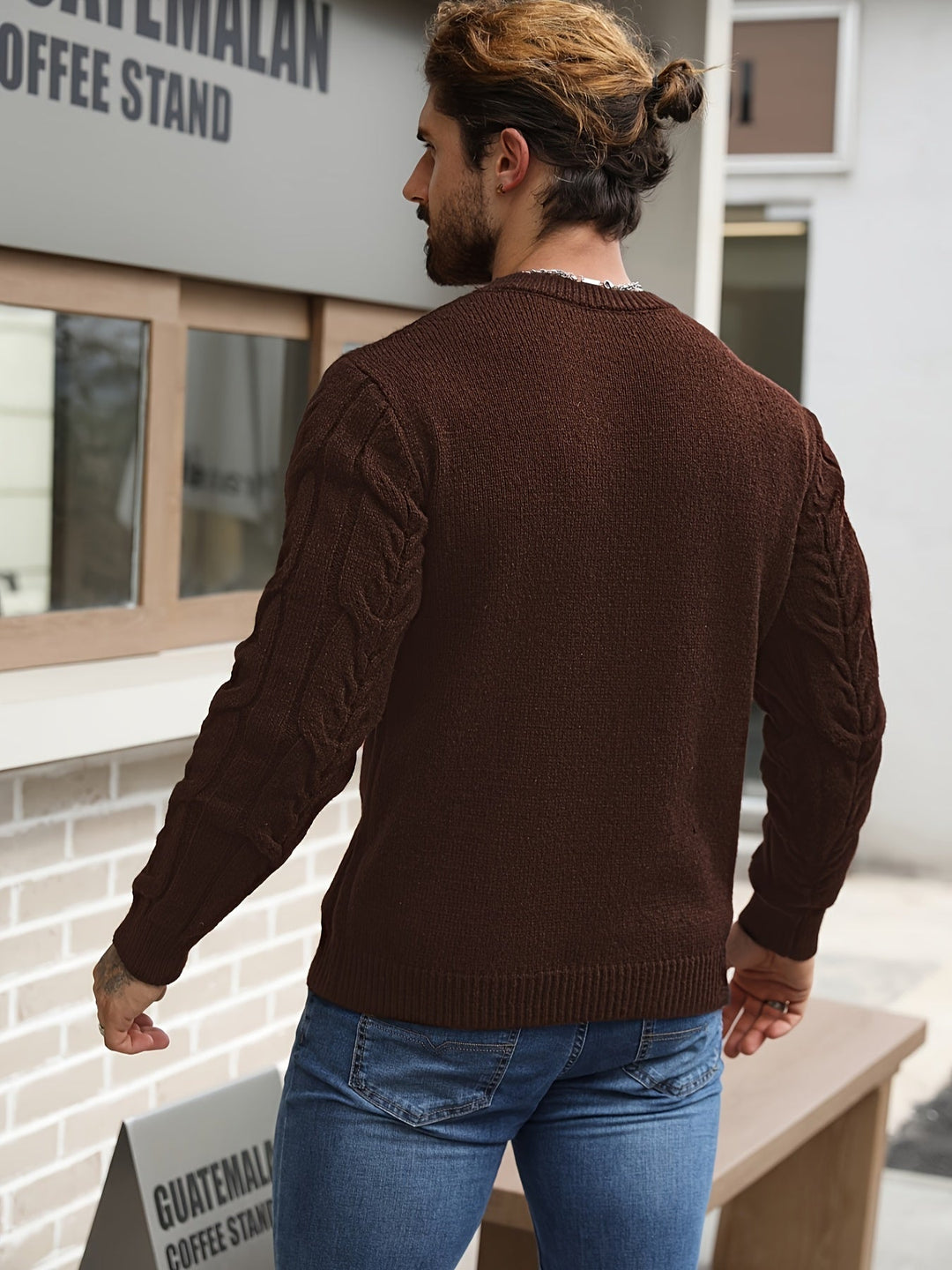Bavon - Pulover Casual Cu Dungi