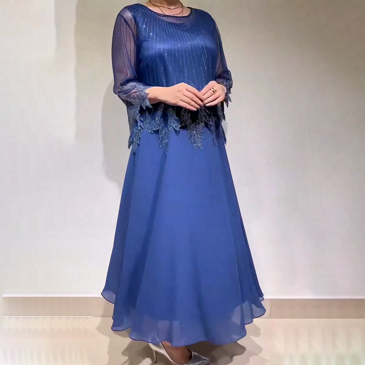 Eiriana - Rochie Midi Elegantă