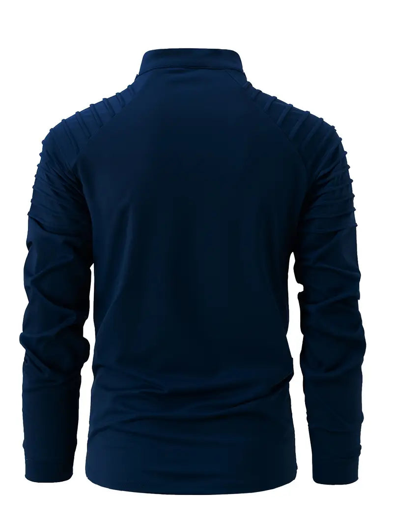 Linwood  - Tricou Polo Cu Mânecă Lungă și Fermoar
