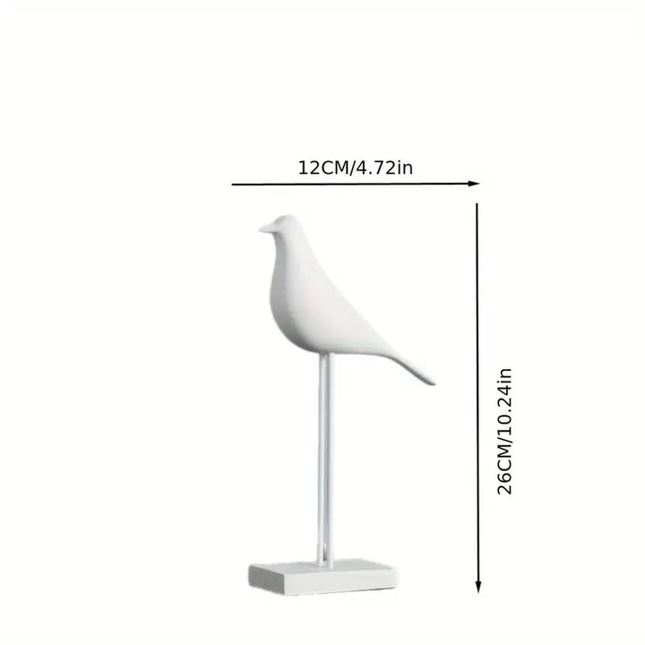 PerchForm - Sculpturi Decorative Minimaliste In Formă De Păsări Pe Suport