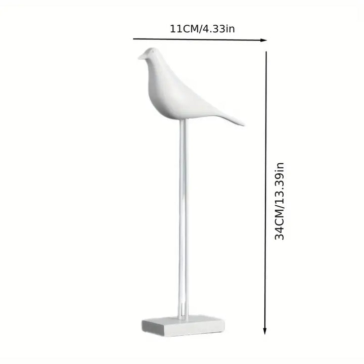 PerchForm - Sculpturi Decorative Minimaliste In Formă De Păsări Pe Suport