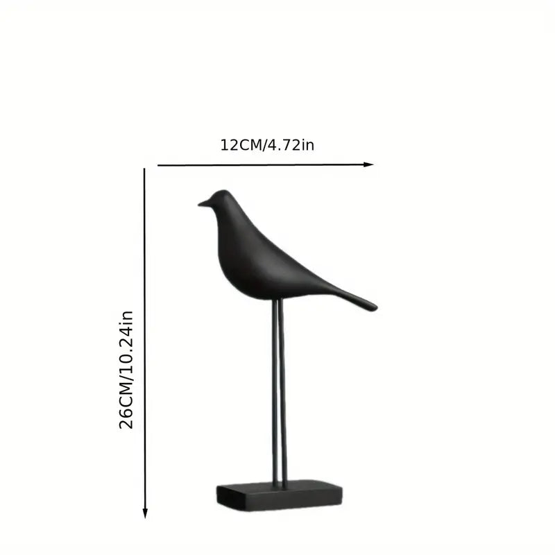 PerchForm - Sculpturi Decorative Minimaliste In Formă De Păsări Pe Suport
