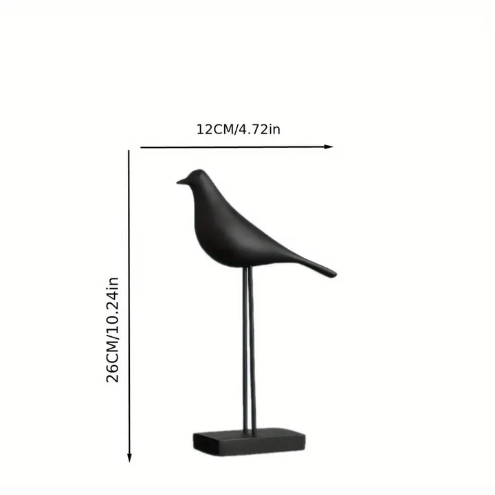 PerchForm - Sculpturi Decorative Minimaliste In Formă De Păsări Pe Suport
