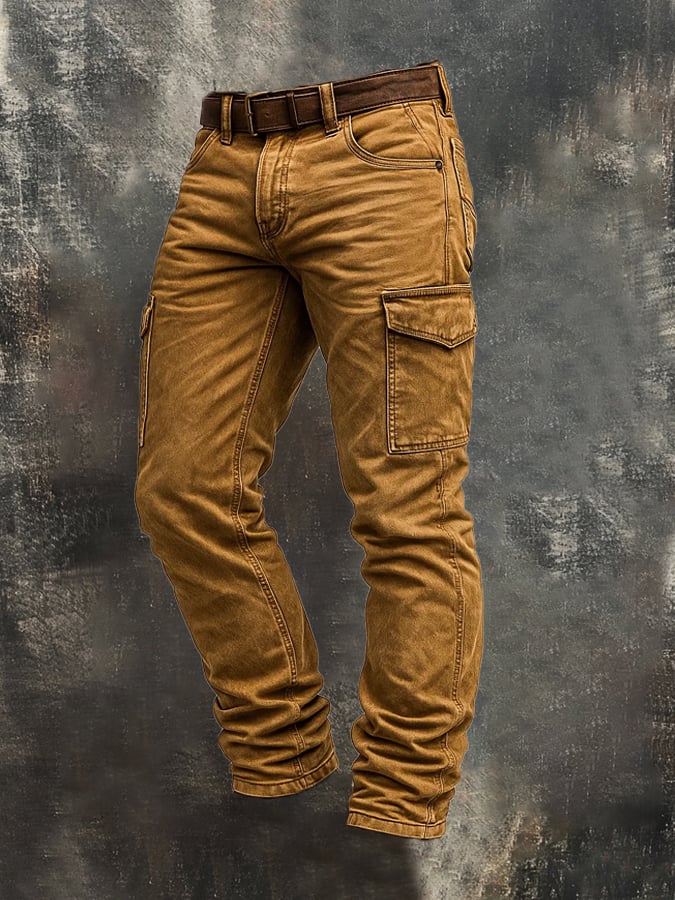 Bracewell - Pantaloni Tactici Vintage Pentru Exterior Cu Multiple Buzunare