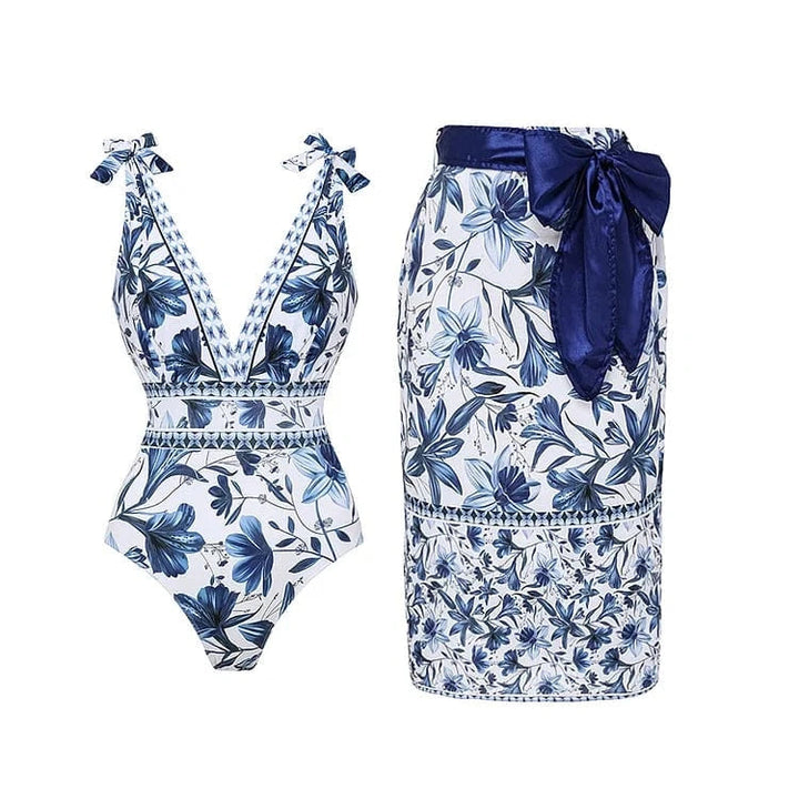 Kelda - Costum De Baie Eleganță Cu Uscare Rapidă Si Fustă