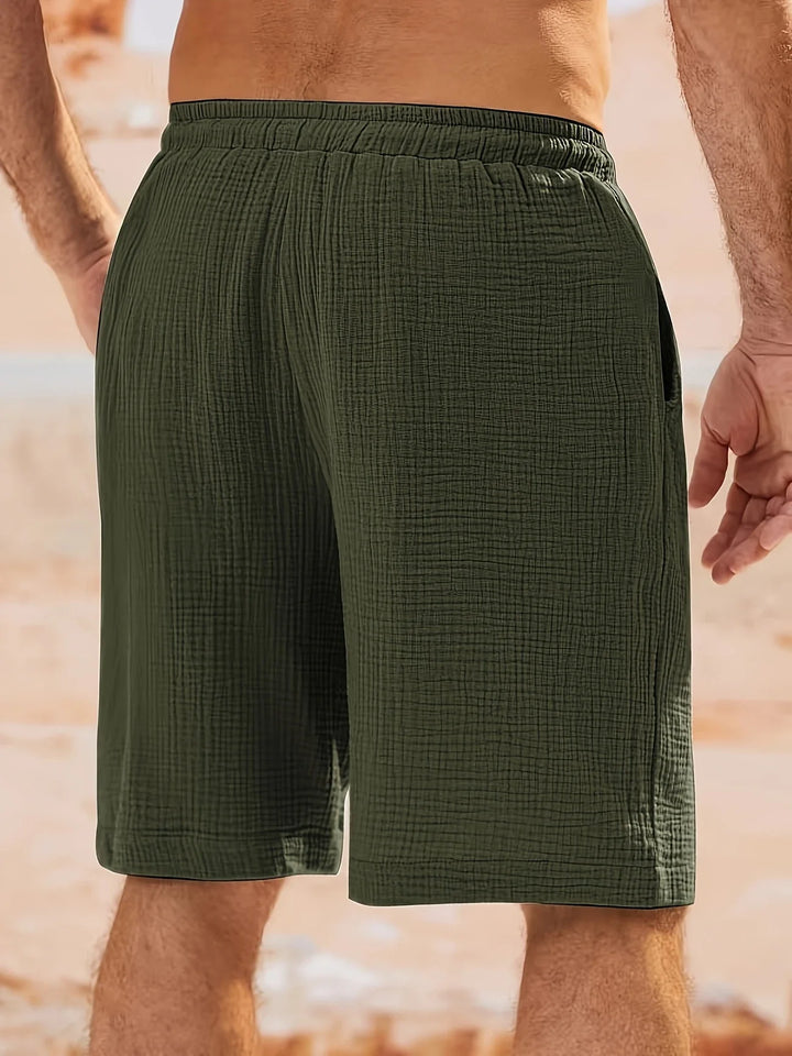 Bancroft - Pantaloni Scurți Eleganți Largi Cu Buzunare