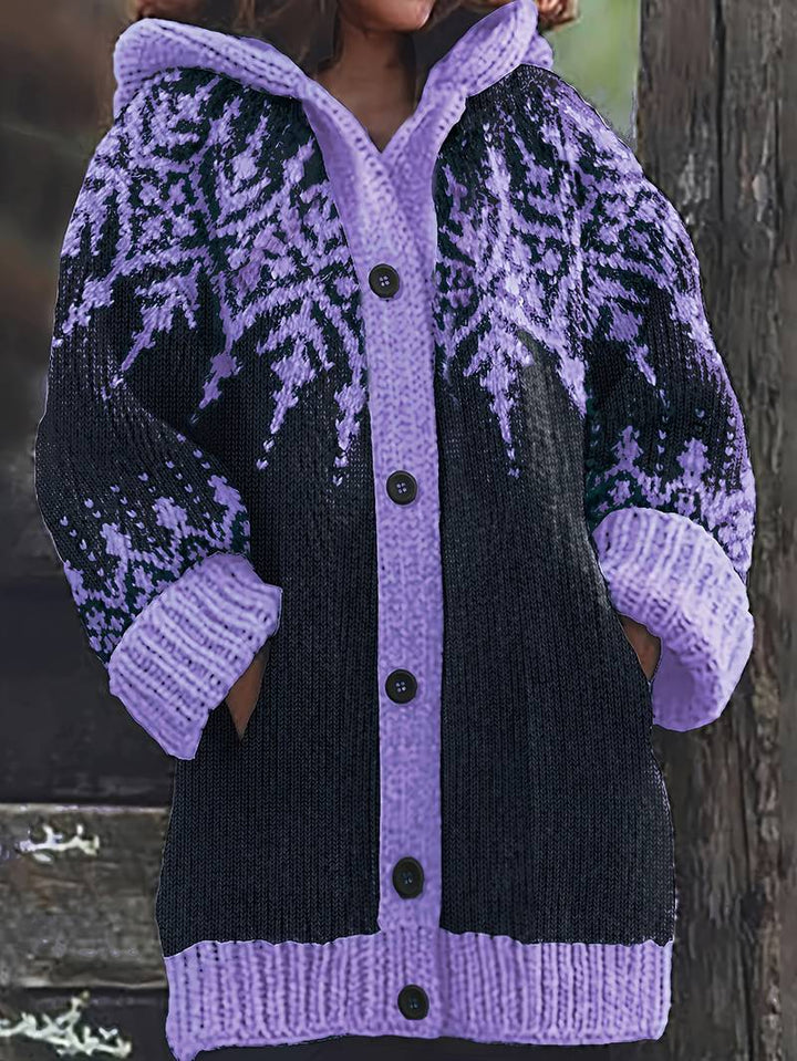 Hadassah - Palton Elegant De Iarnă Din țesătură Oversized