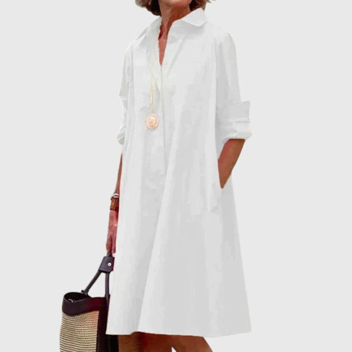 Oshadi - Rochie Mini Elegantă cu Buzunar