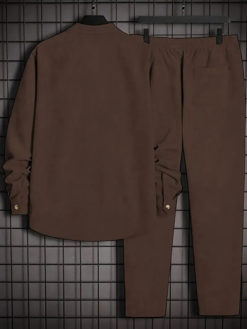 Podolak - Cămașă Cu Mâneci Lungi Pentru Toamnă și Iarnă Cu Pantaloni Largi
