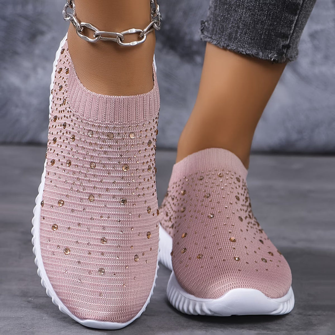 Elizaa – Adidași Comozi Cu Strasuri