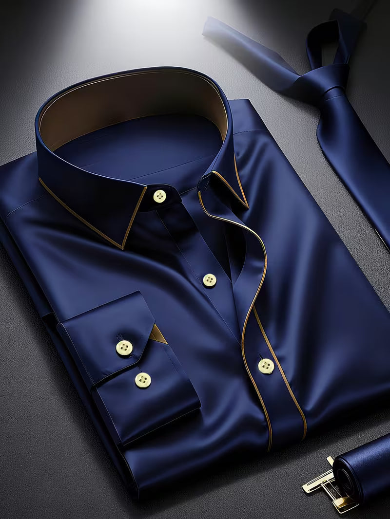 Daven - Cămașă Afaceri Casual Slim Fit