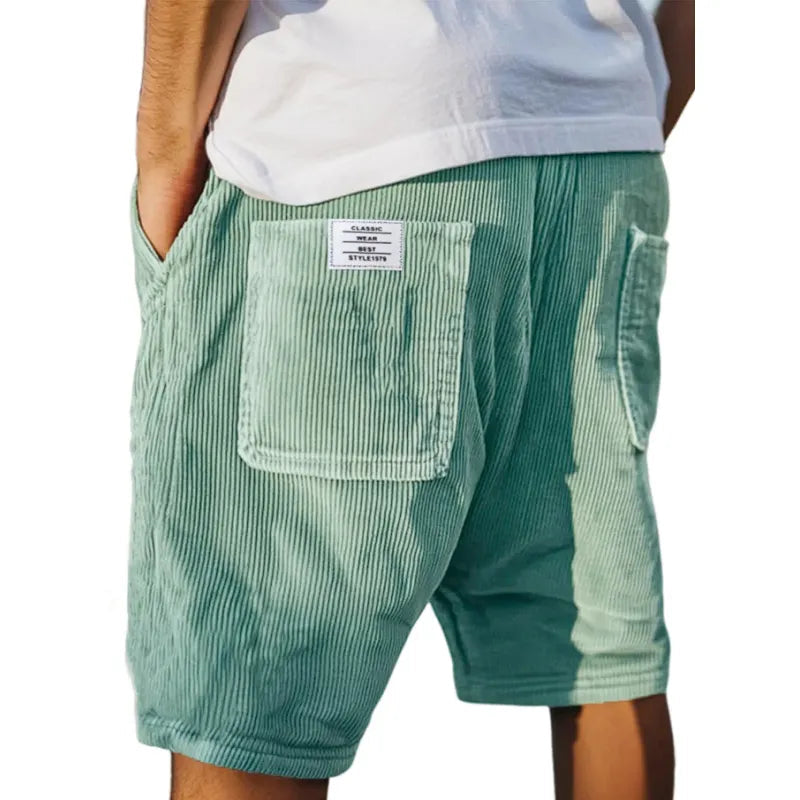 Festus - Pantaloni Scurți Croiți Cu Textură Rafinată