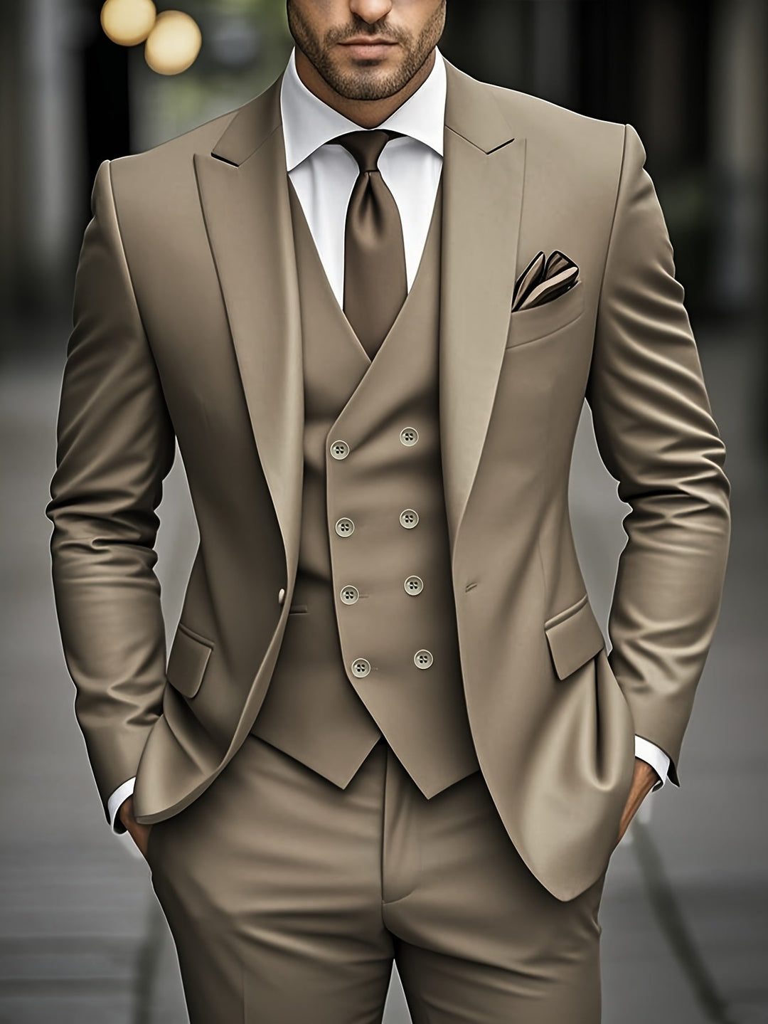 Alexandre - Tailored Three Piece Formal Suit