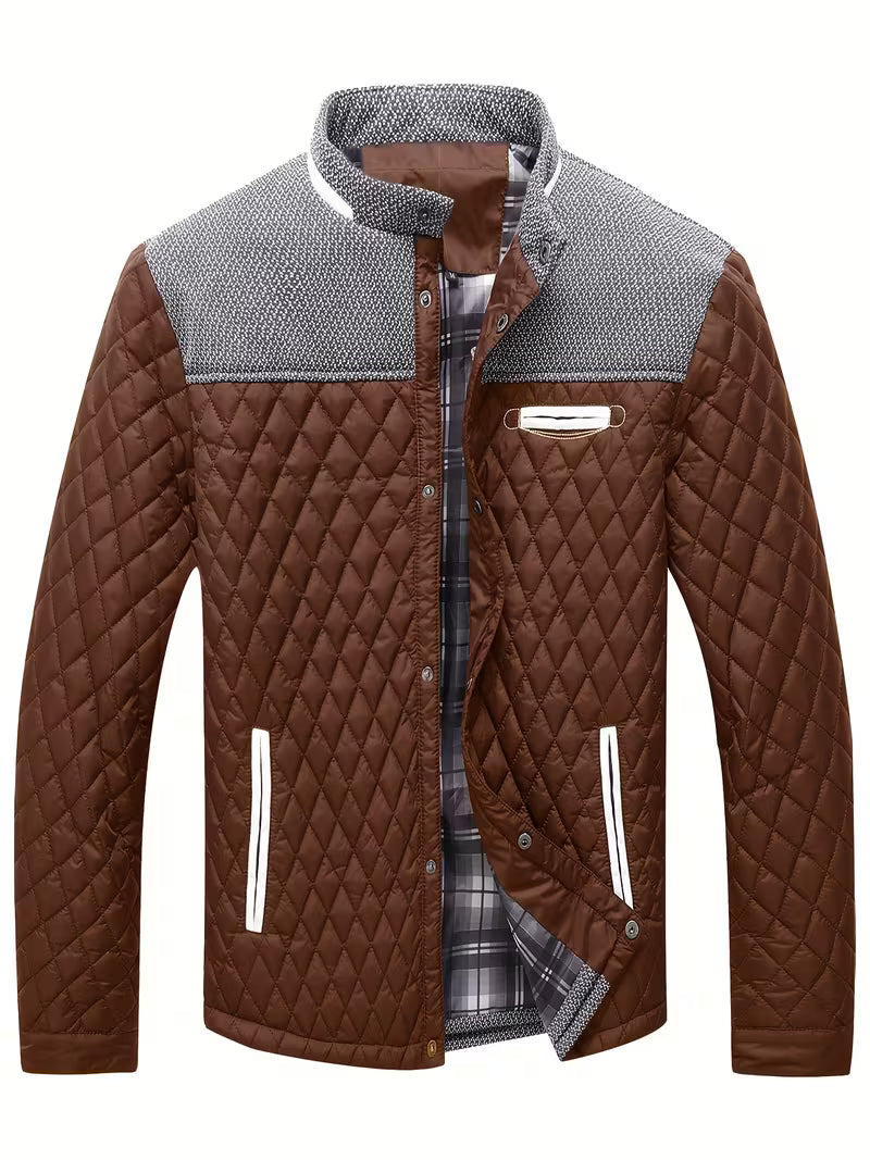 Stetson – Jachetă Matlasată Cu Patchwork Cu Diamante