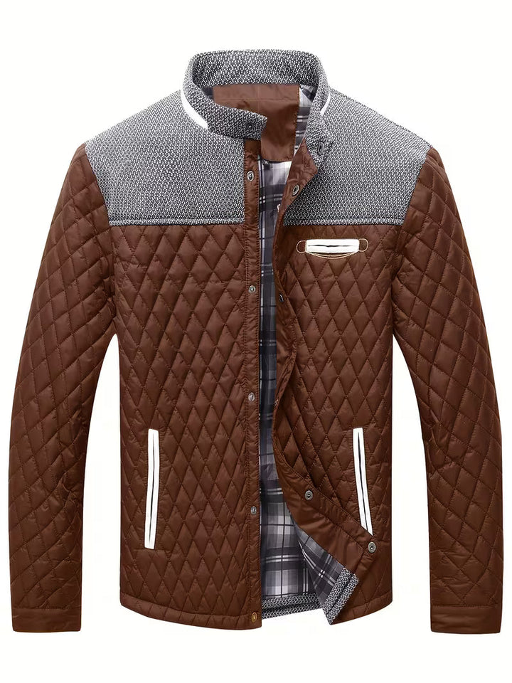 Stetson – Jachetă Matlasată Cu Patchwork Cu Diamante
