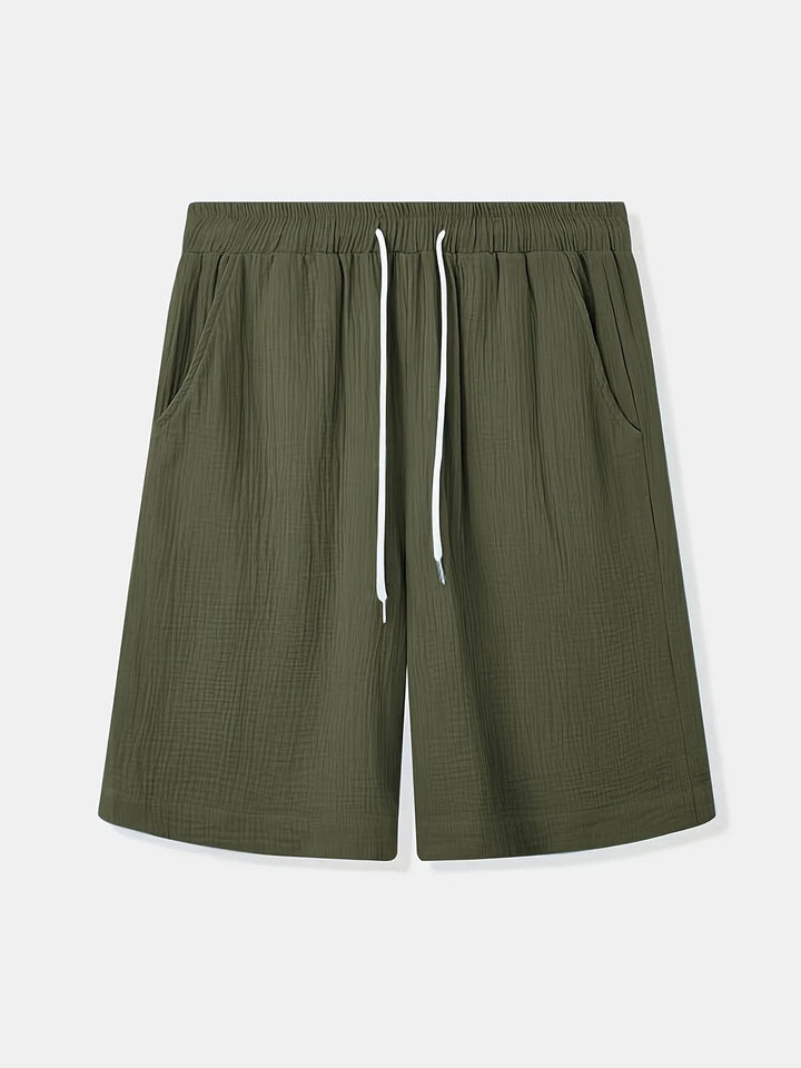 Bancroft - Pantaloni Scurți Eleganți Largi Cu Buzunare
