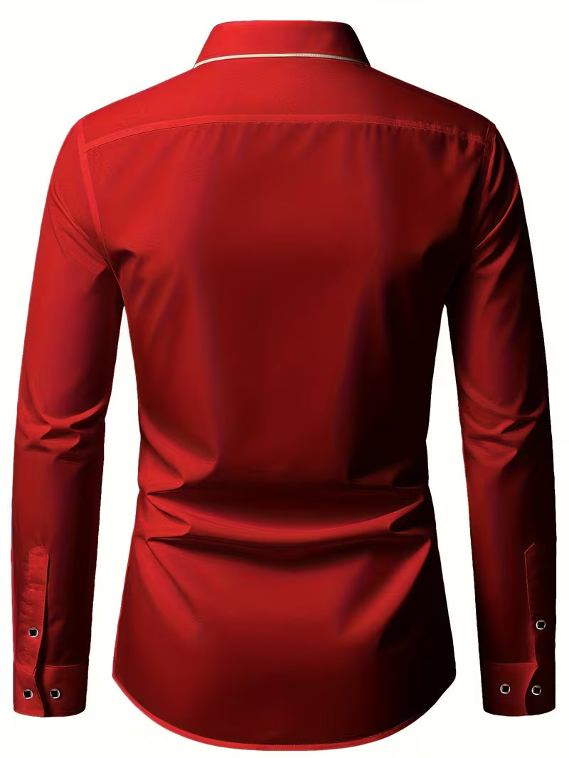 Daven - Cămașă Afaceri Casual Slim Fit