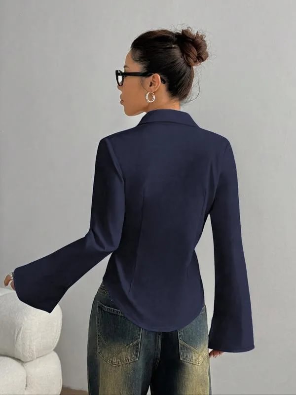 Ellera - Cămașă Casual Cu Mâneci Lungi Și Croială Slim Fit