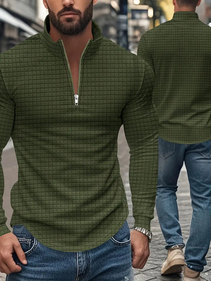 Jarryd - Hanorac Cu Mâneci Lungi Si Fermoar Pe Jumătate