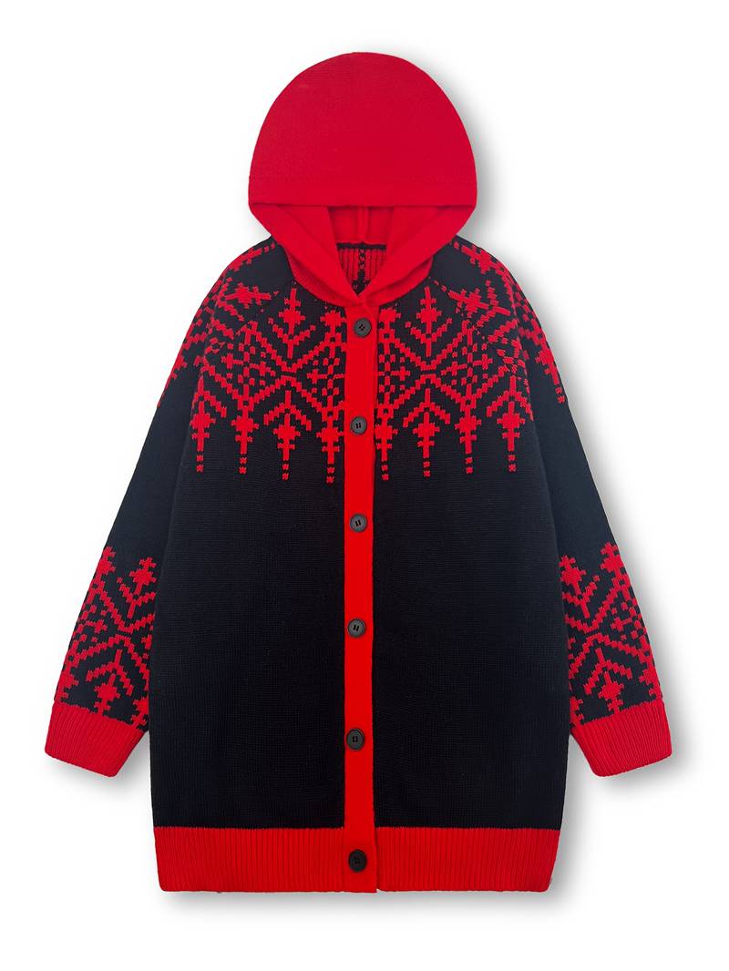 Hadassah - Palton Elegant De Iarnă Din țesătură Oversized