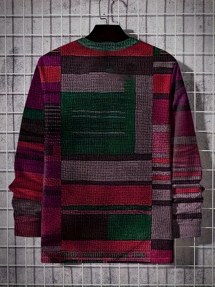 Calvin - Tricou Cu Mâneci Lungi Si Modelu Bloc