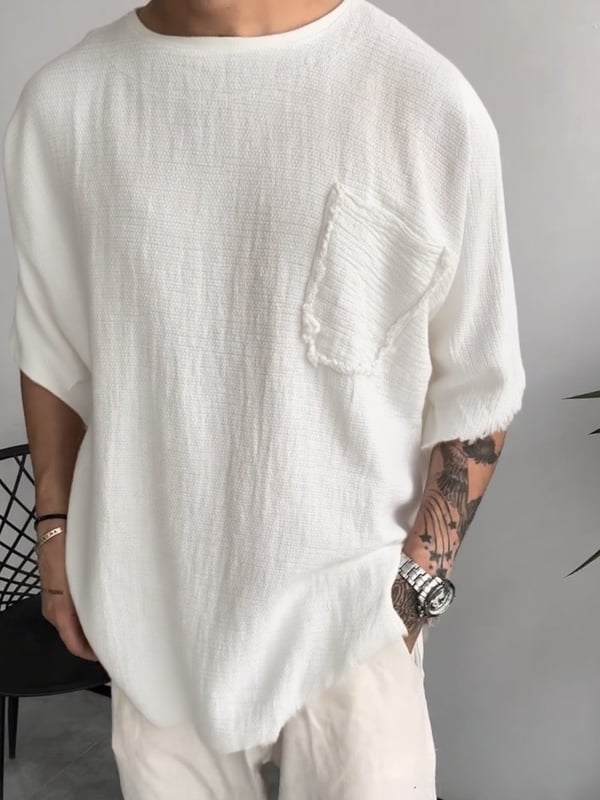 Davis - Tricou Din în Cu Mâneci Scurte