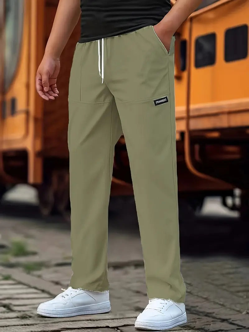 Travys - Pantaloni Sportează Casual Cu Buzunare