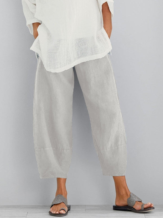 Taylah - Pantaloni Largi Din in