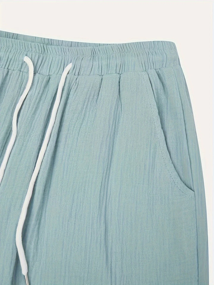 Bancroft - Pantaloni Scurți Eleganți Largi Cu Buzunare