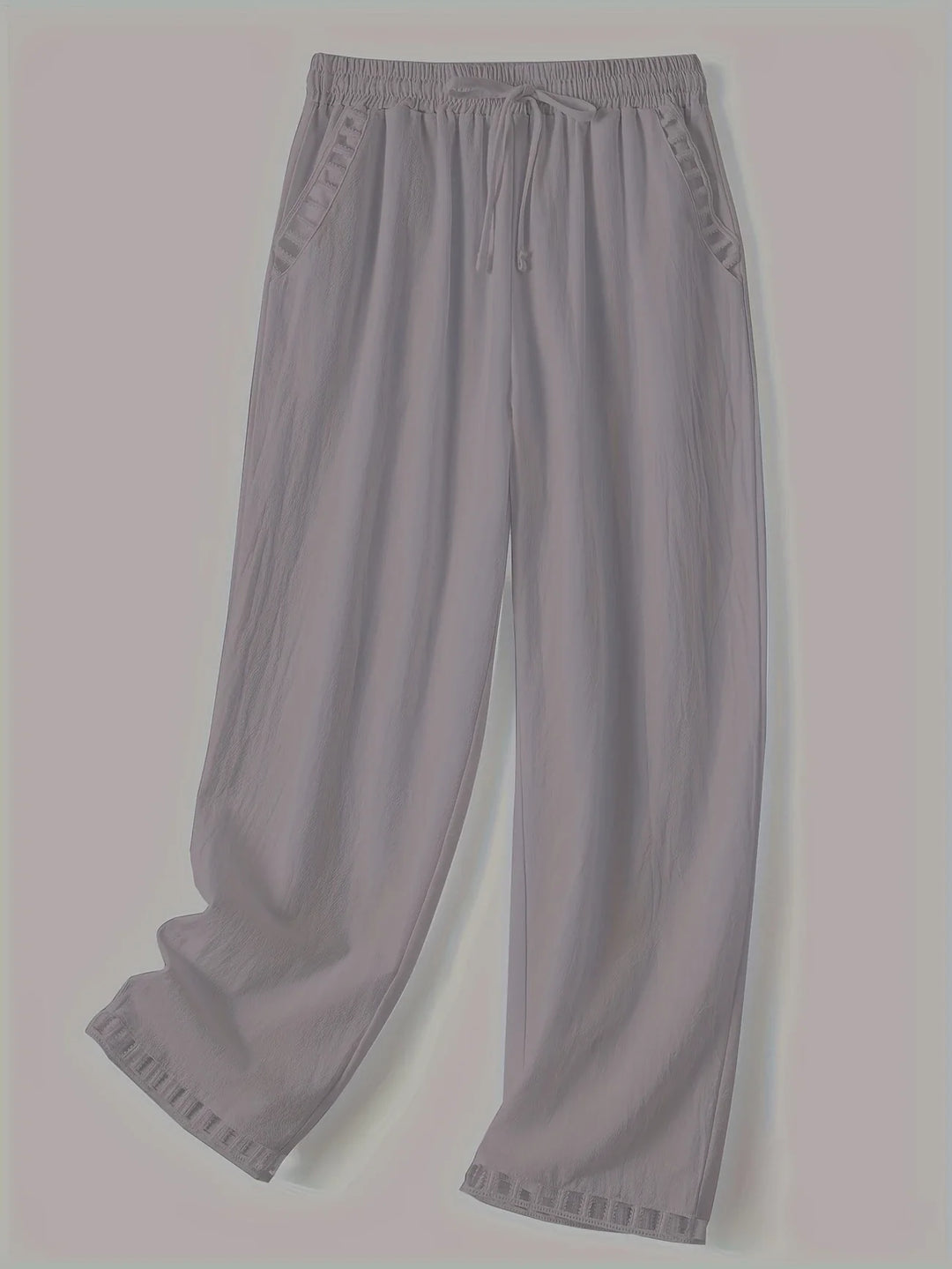 Tracey - Contrastul Trim Pantaloni Tăiați
