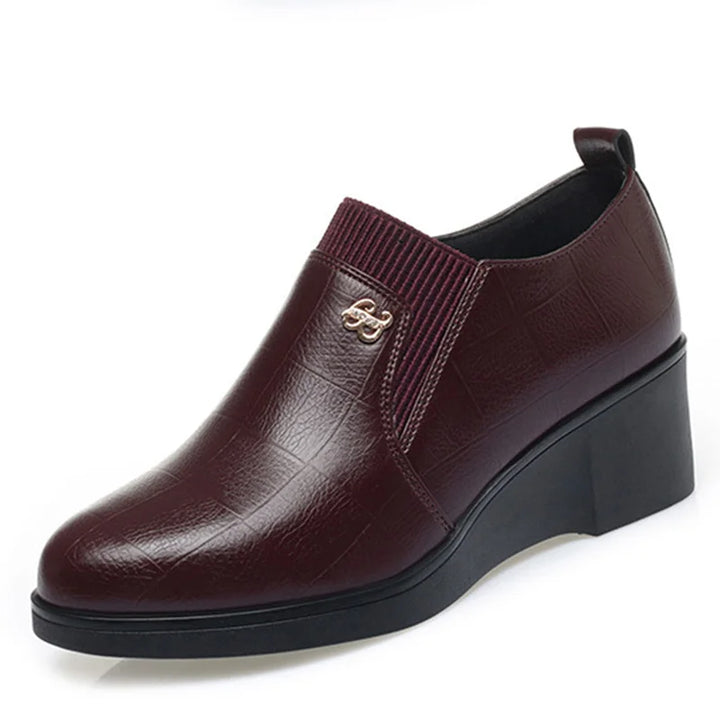 Switolina - Pantofi Cu Toc Din Piele La Modă