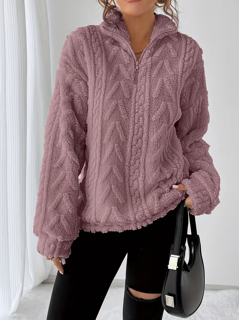 Nessia – Hanorac Versatil Din Fleece, Care Ține De Cald